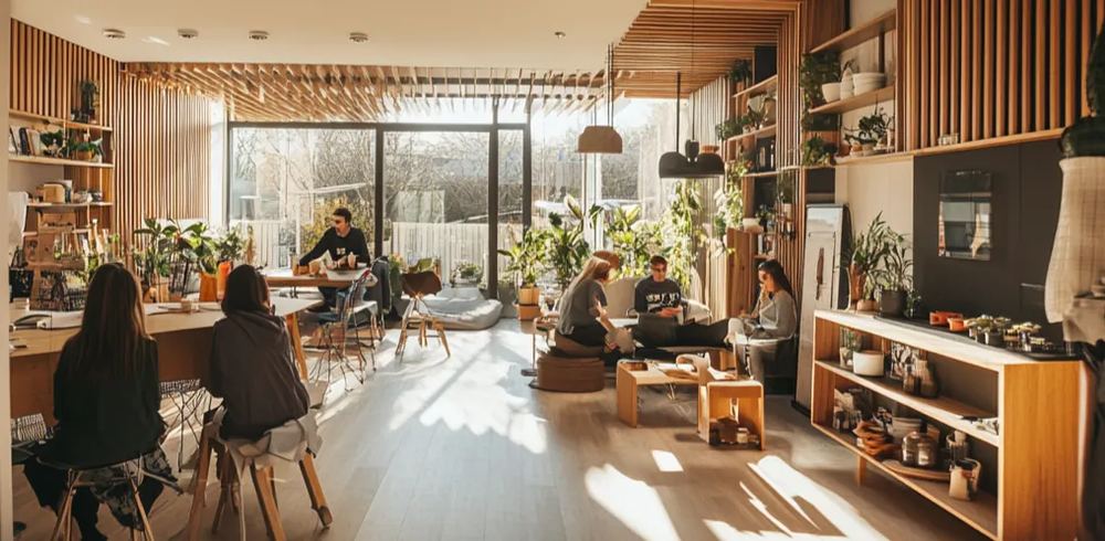 What is the meaning of co-living?